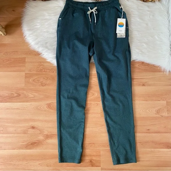 Vuori Ponto Performance Pant Deep Sea Heather - Picture 3 of 11